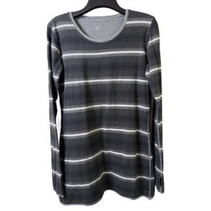 Lululemon reversible cabin Striped Long Sleeve Tee